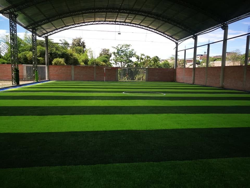 Cancha sintética, otro ángulo